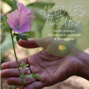 Coeur à coeur avec les fleurs